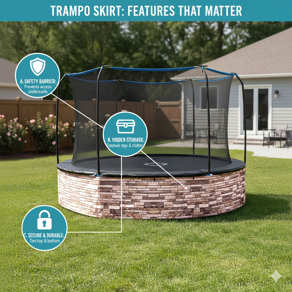 Trampo Skirt 8ft - 16ft
